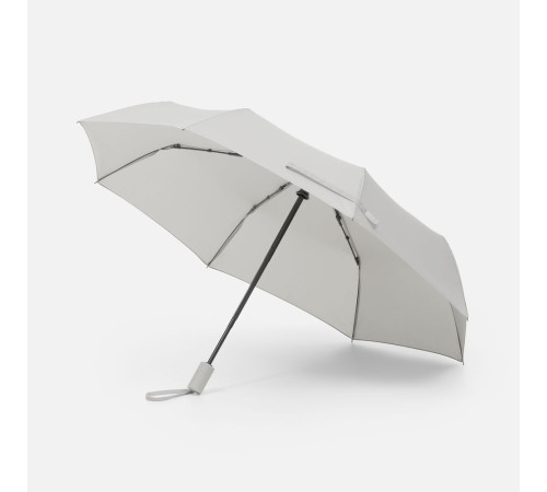 Зонт складной Cloudex, светло-серый