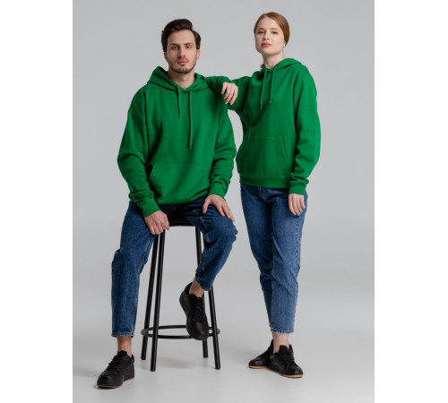 Толстовка с капюшоном Slam 320, ярко-зеленая
