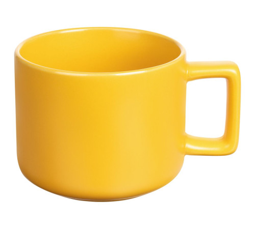 Чашка Jumbo, ver.2, матовая, желтая
