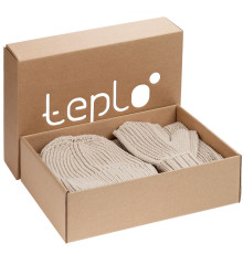 Набор Nordkyn Full Set с шарфом, бежевый