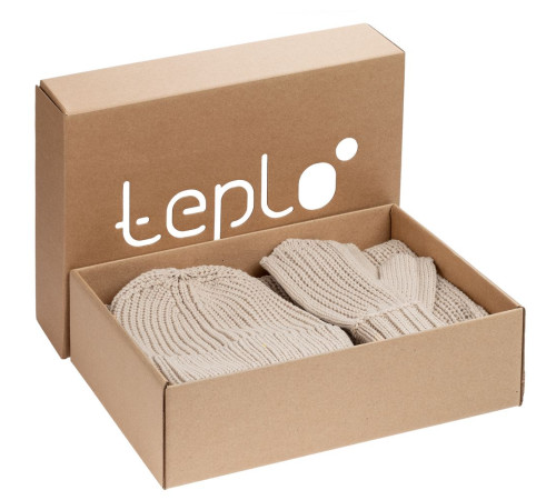 Набор Nordkyn Full Set с шарфом, бежевый