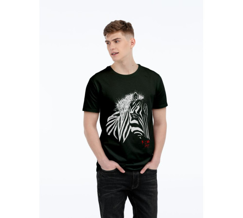 Футболка мужская «Арт-рокстар. Kiss Me», черная