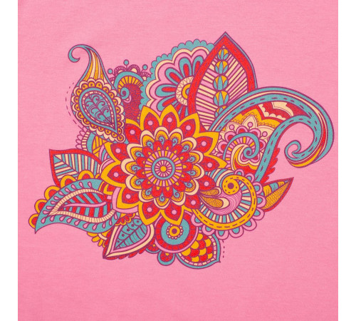 Футболка женская «Узор», розовая