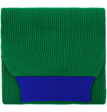 Шарф Snappy, зеленый с синим