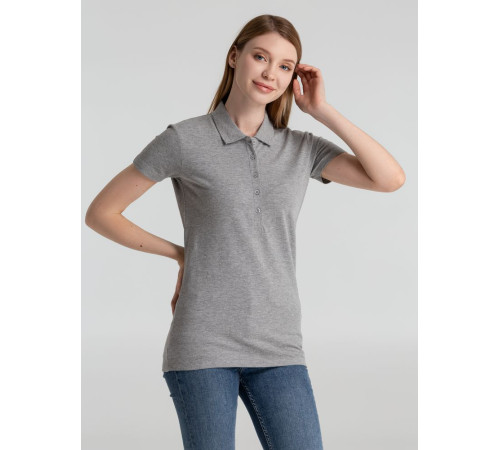 Рубашка поло женская Phoenix Women, серый меланж