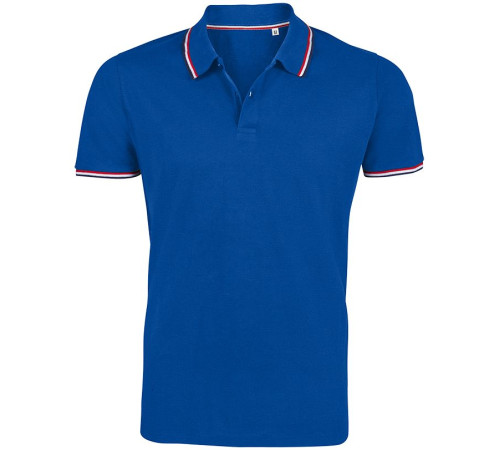 Рубашка поло мужская Prestige Men, ярко-синяя