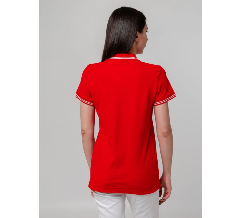 Рубашка поло женская Virma Stripes Lady, красная