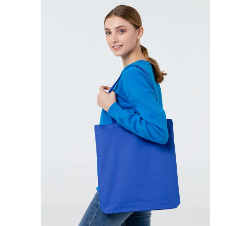 Холщовая сумка Avoska, ярко-синяя