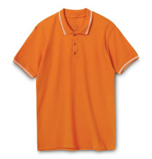 Рубашка поло Virma Stripes, оранжевая