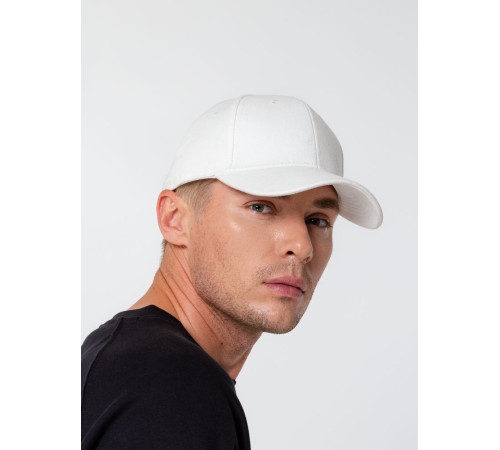 Бейсболка Hillside, белая