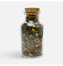 Чай «Сокочай», зеленый с соком ананаса, облепихой, толокнянкой и сафлором