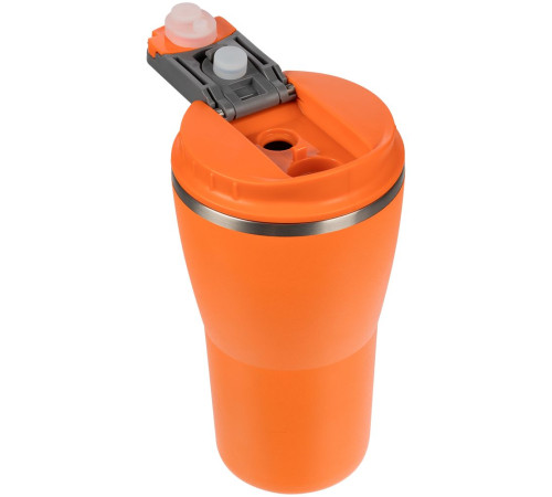 Термостакан Sapporo без логотипа, оранжевый