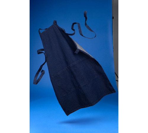 Фартук джинсовый E2, синий