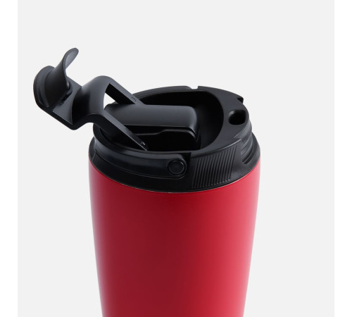 Термостакан с двумя поильниками Duetta, красный