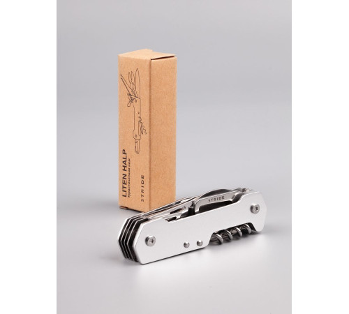 Туристический нож Liten Halp, серебристый