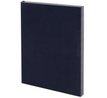 Ежедневник Flat, недатированный, иссиня-черный