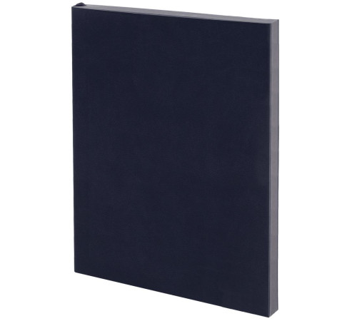 Ежедневник Flat, недатированный, иссиня-черный