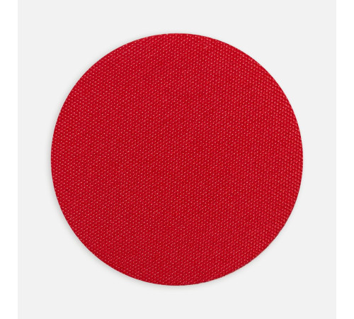 Наклейка тканевая Lunga Round, M, красная