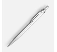 Ручка шариковая Bright Spark, серебристая