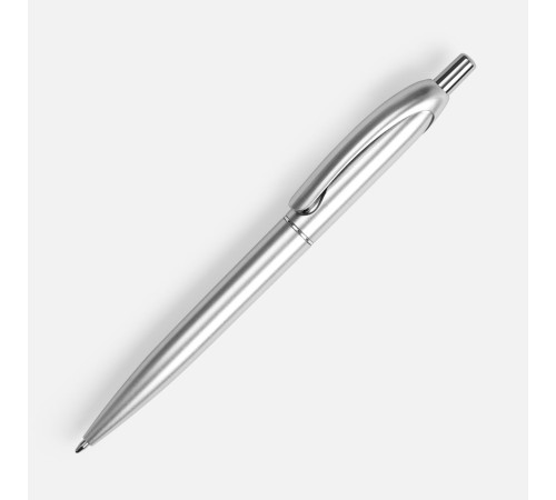 Ручка шариковая Bright Spark, серебристая