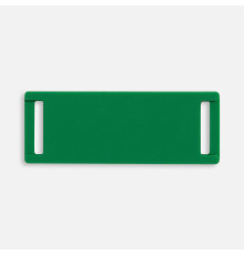 Лейбл из ПВХ Kova, зеленый