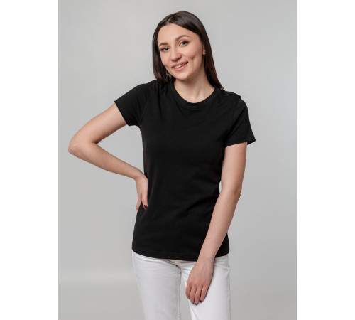 Футболка женская T-bolka Stretch Lady, черная