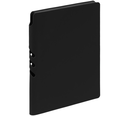 Ежедневник Flexpen Shall, недатированный, черный