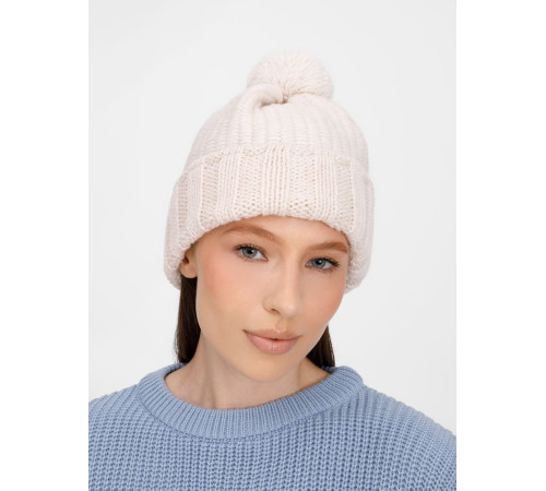 Шапка Frissonelle, жемчужно-белая