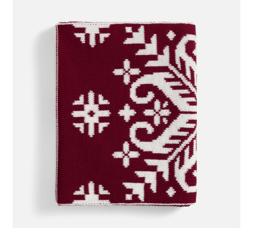 Шарф Wintertude L, красный с белым