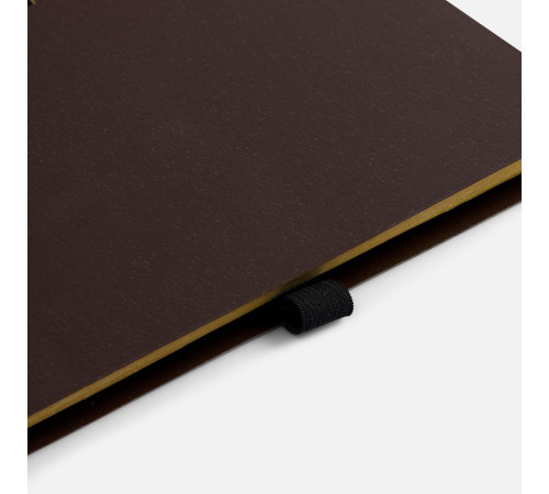 Блокнот на спирали Coffeist, коричневый