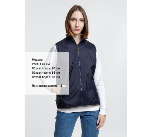 Жилет двусторонний Winner, темно-синий