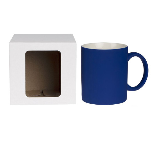 Коробка с окном для кружки Window, ver.2, белая