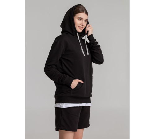 Толстовка с капюшоном Unit Kirenga, черная