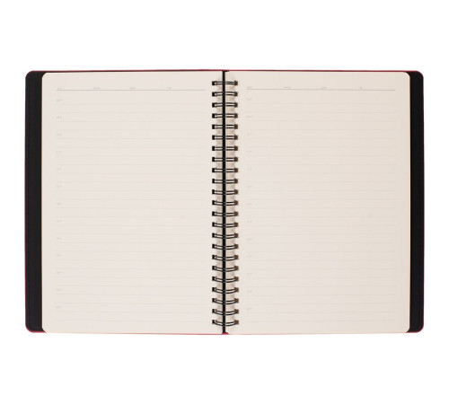 Ежедневник Spring Urban на заказ, недатированный, красный