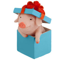 Свеча «Сюрприз», синяя