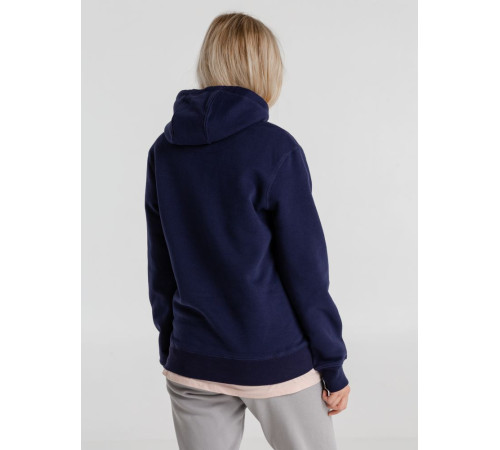 Толстовка с капюшоном унисекс King, темно-синяя