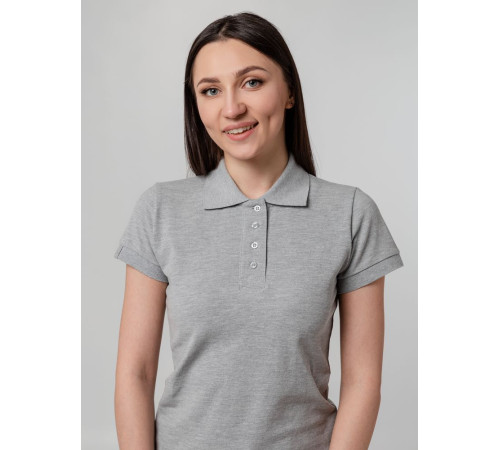 Рубашка поло женская Virma Premium Lady, серый меланж