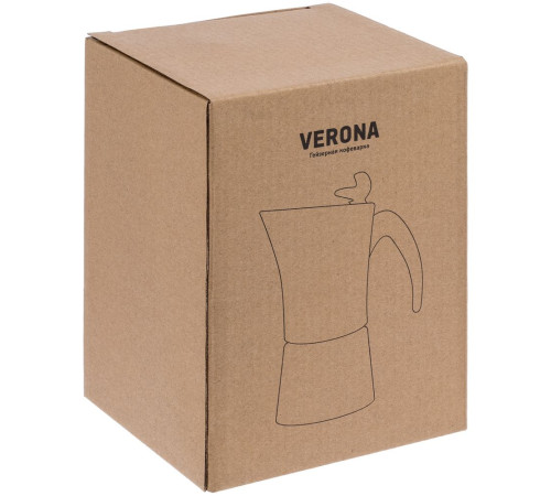 Гейзерная кофеварка Verona, в коробке