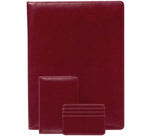 Чехол для карт Signature, бордовый