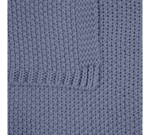 Плед Longview, серо-синий (сланец)