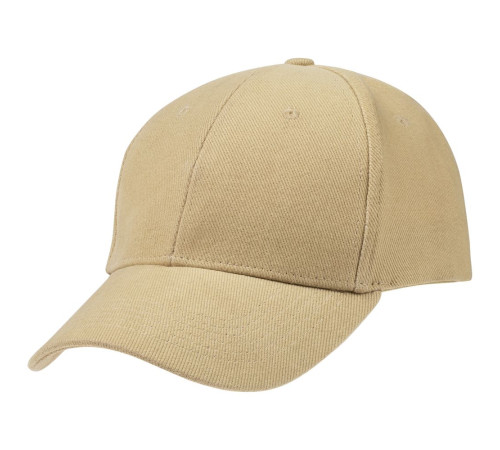 Бейсболка Hillside, бежевая