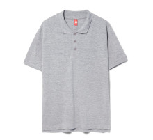 Рубашка поло мужская Adam, серый меланж