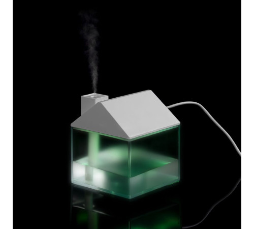 Настольный увлажнитель Arioso с вентилятором и лампой, белый