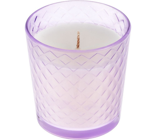 Свеча ароматическая Ristoro, сиреневая, амбра и специи