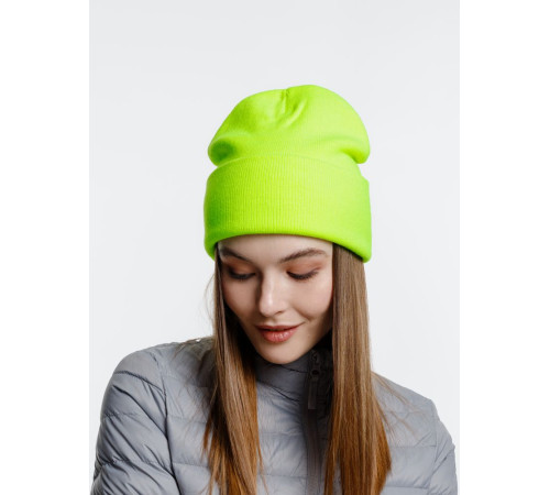 Шапка Urban Flow, салатовый неон