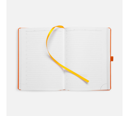 Ежедневник Favor Metal, недатированный, оранжевый