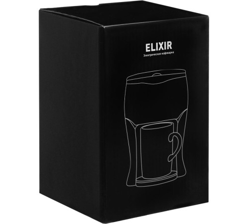 Электрическая кофеварка Elixir, белая