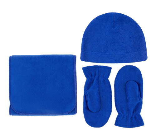 Варежки Fleecy, ярко-синие