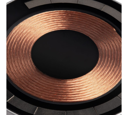 Магнитное зарядное устройство Cooper Rond, 15 Вт, серебристое