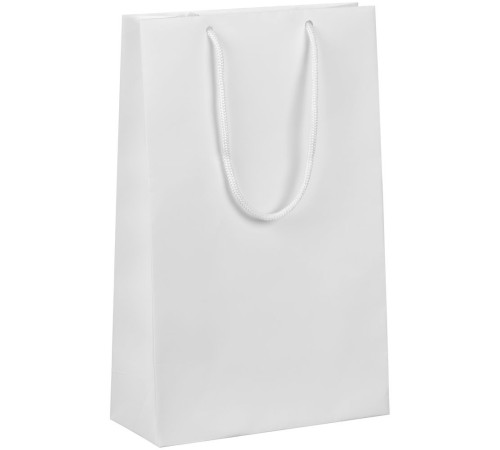 Пакет бумажный с ламинацией Lami M, белый